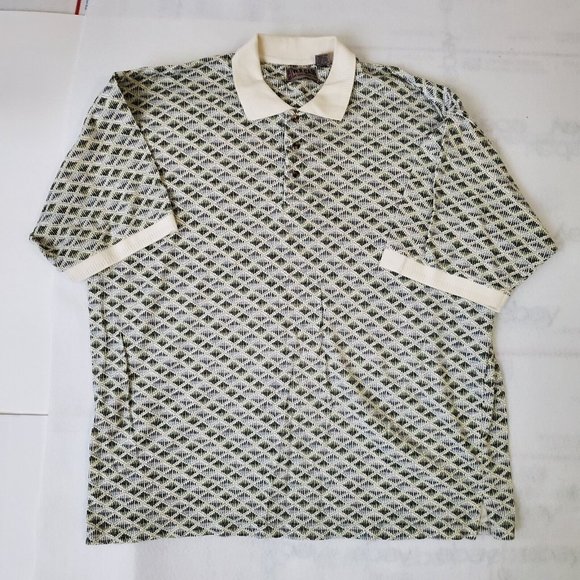 W.R. Gass Men's Shirt Short Sleeve Size 2X Casual Classic Beige - Picture 12 of 12